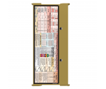 WhiteCoat Clipboard® Trifold - Tactical Brown Food Industry Edition